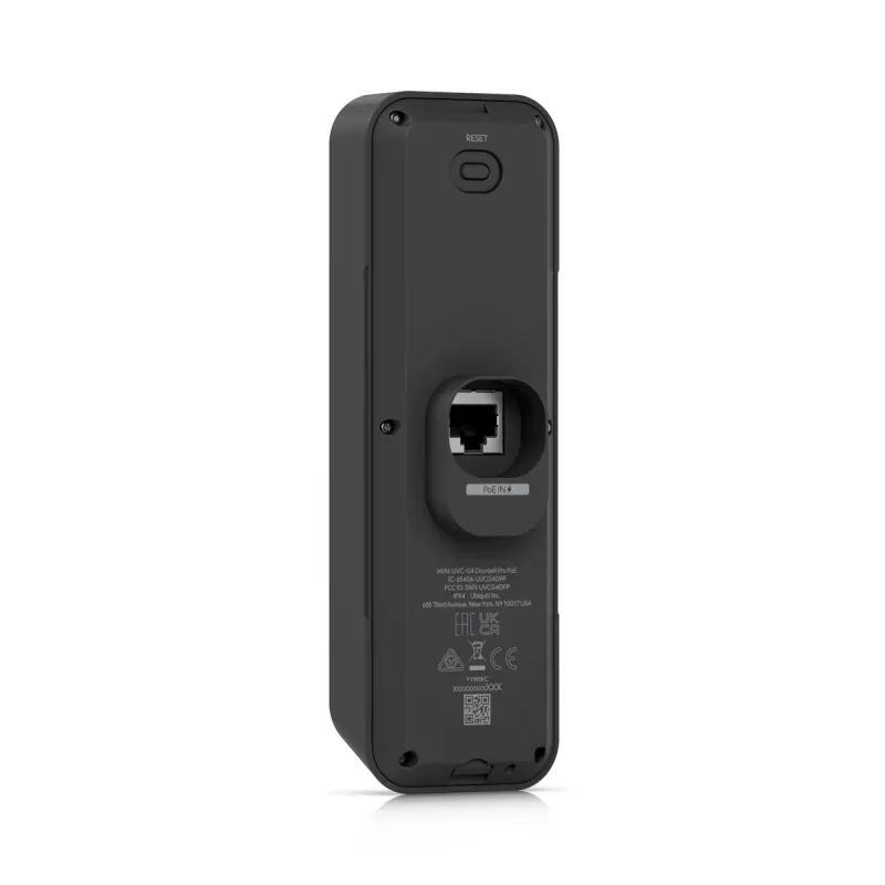 Ubiquiti G4 Doorbell Professional PoE Kit czarny srebrny 5 MP IPX4