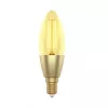 WOOX R5141 Żarówka LED Smart Candle C37 Filament, Wi-Fi, E14, 4,9W, 470 lm, Ciepła biel 2700K
