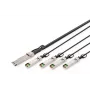 Digitus 40G QSFP+ do 4xSFP+ kabel bezpośredni 3m