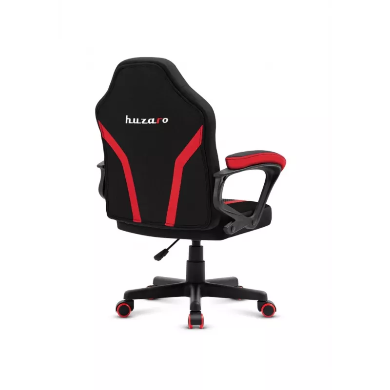 Fotel gamingowy dla dzieci Huzaro Ranger 1.0 Czerwony Mesh, czarny, czerwony
