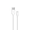 Savio CL-125 kabel USB 2.0 1 m USB A USB C biały