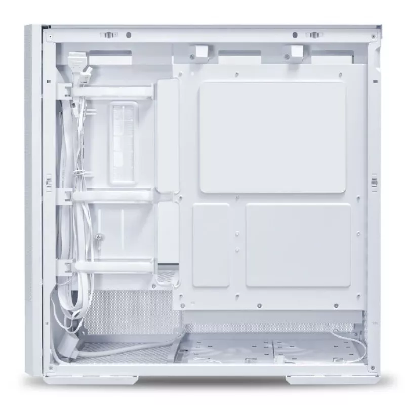 Obudowa PC Midi Tower Lian Li LANCOOL 207 — biała, przezroczysty panel, obsługa ATX/MicroATX/MiniITX, bez zasilacza