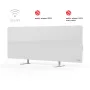 AENO Premium Eco Smart Heater, 700W, Szkło hartowane, Ogrzewanie na podczerwień + konwekcja, Typ wtyczki: Europa (E/F), BIAŁY