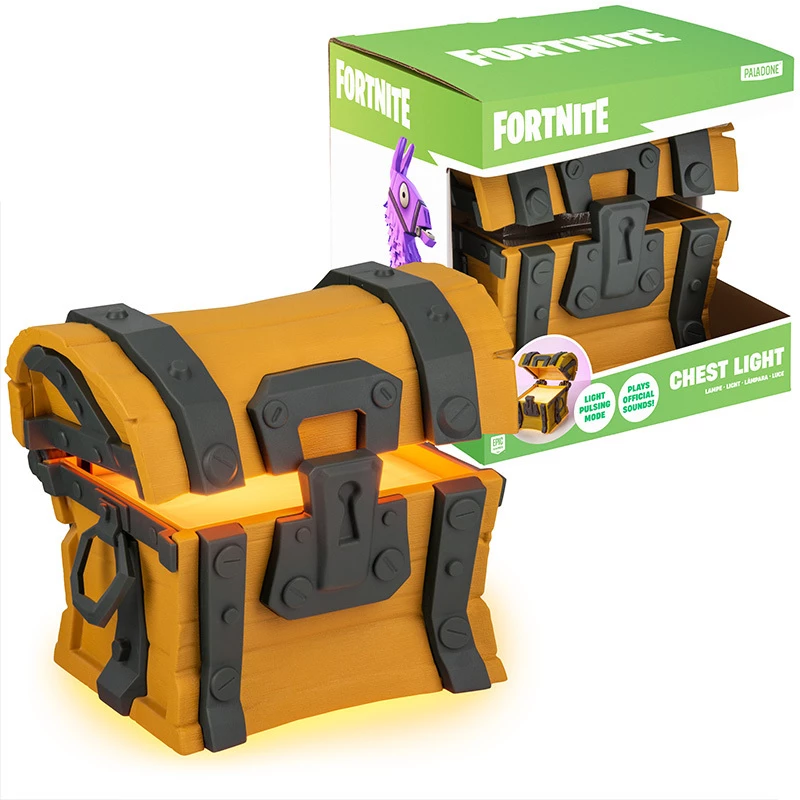Lampa stołowa Paladone Fortnite Chest Light – tematyczna lampka LED