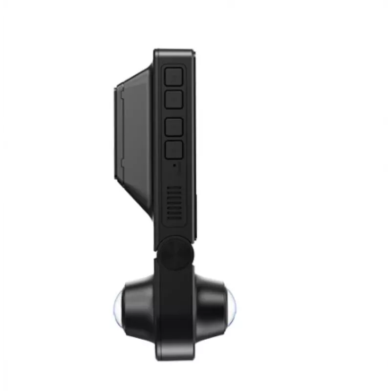 Dash Cam Navitel RS3 Duo Wide — dwukanałowa 1080p, obiektyw szerokokątny, GPS, czujnik G, wyświetlacz 2,7 cala