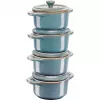 Staub Mini Cocotte Round, 4 szt. - 200ml, Antique Turquoise