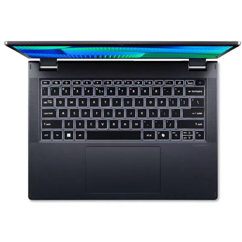 Laptop hybrydowy (2 w 1) Acer TravelMate TMP414RN-54-TCO-74CP — 14 cali WUXGA dotyk, Intel Core Ultra 7 155U, 16 GB DDR5, 512 GB SSD, 4G, Windows 11 Pro, niebieski