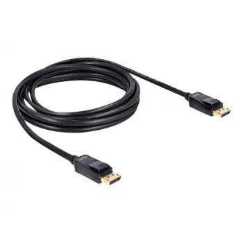 Kabel DisplayPort DeLOCK 82424 3 m męski-męski złoty czarny