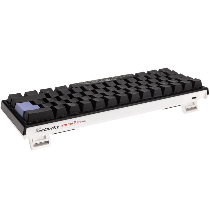 Klawiatura Ducky One 2 Pro Mini do gier, USB, czarna