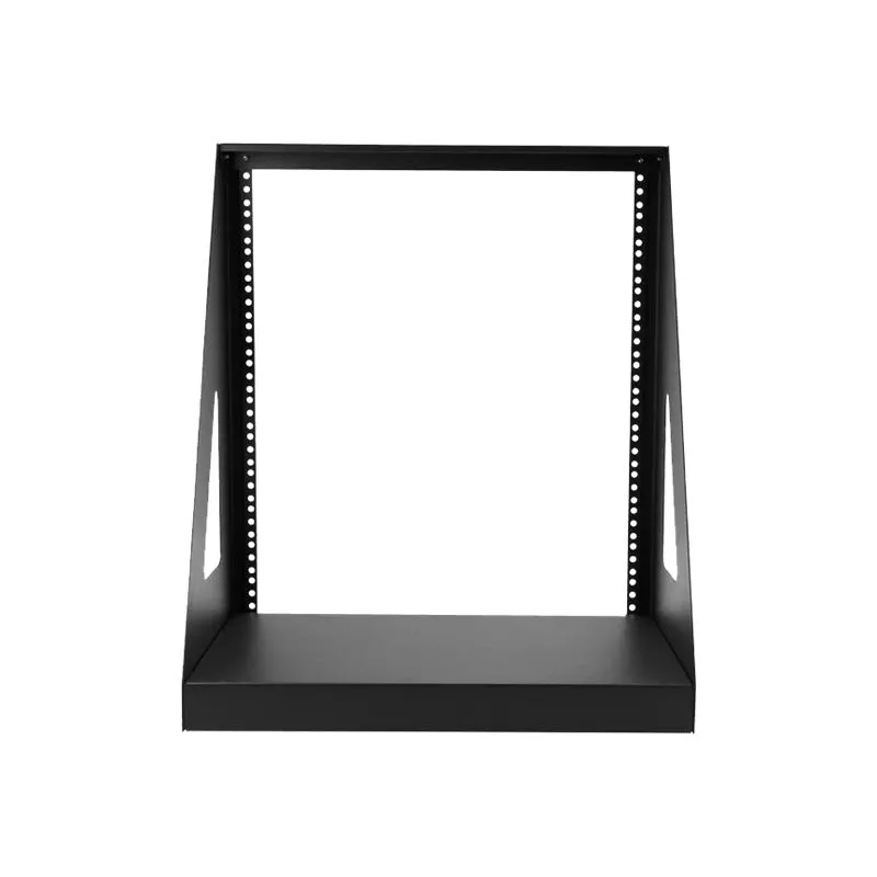 StarTech.com 2-Post 12U Heavy-Duty Desktop Server Rack, Small Open Frame 19in Computer Rack, Compact sieciowy Rack for AV / Studio / Data / IT Equipment, TAA Compliant - Free Standing Two-Post Home/Office Rack