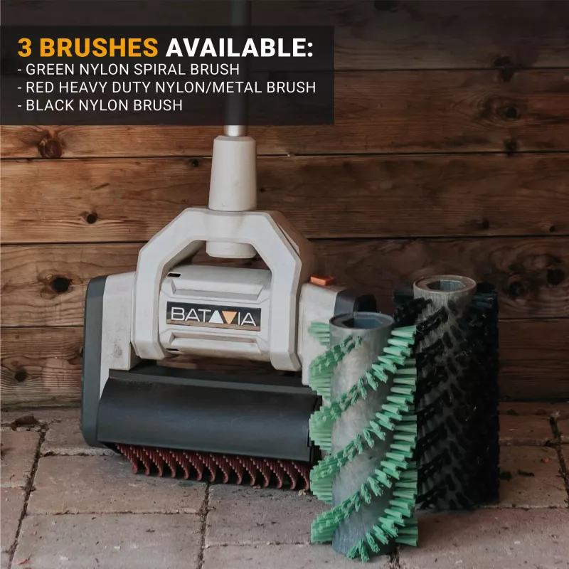 Batavia B.V. | Maxxbrush 1020W Multi-Brush 26cm, Spiral Brush (Zielony) | 1020 W