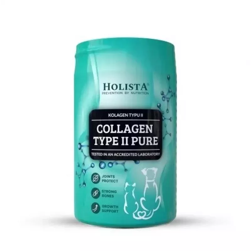 HOLISTA Collagen Type II pure - suplementy dla psów i kotów - 200g