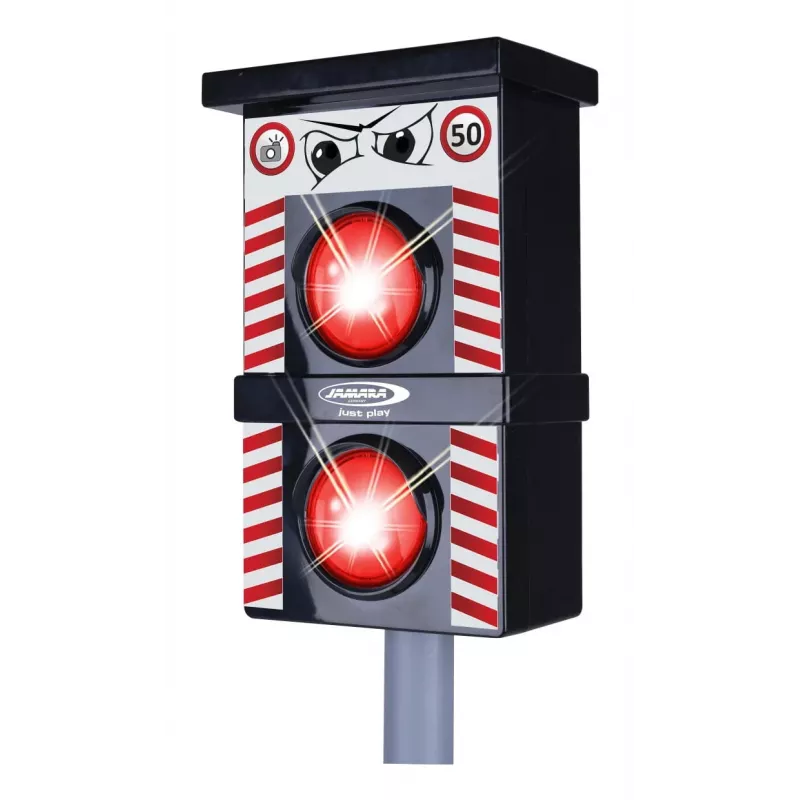 Zabawkowa kamera szybkościowa Traffic Flash Speed Camera Jamara 461850 z realistycznymi funkcjami