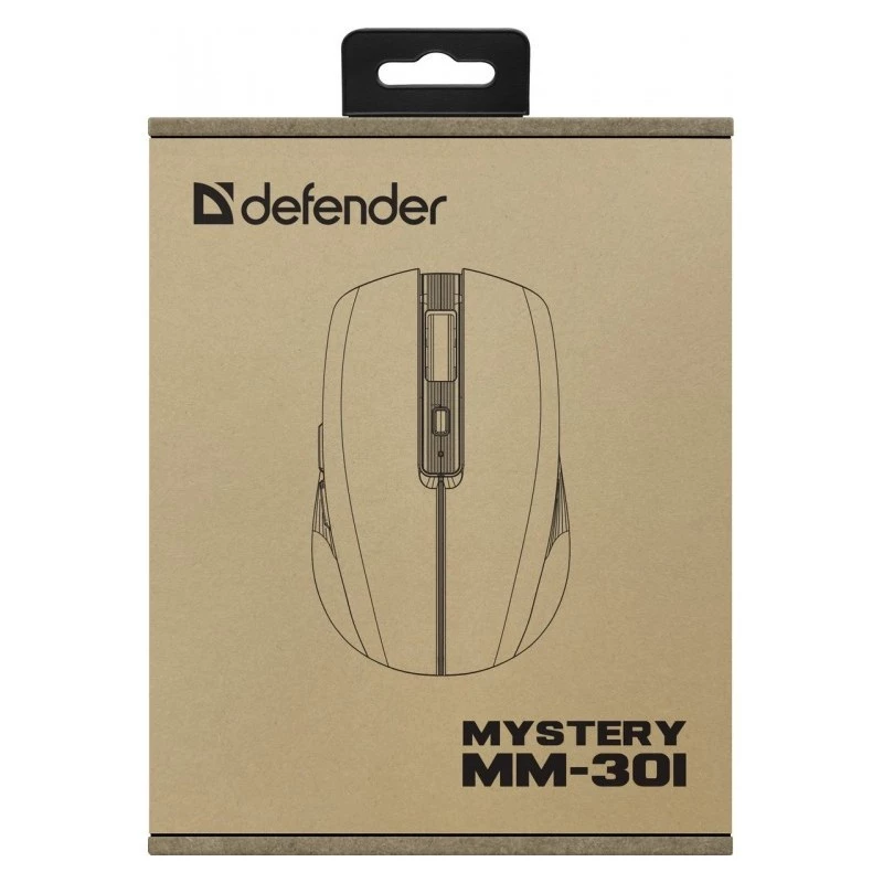 MYSZ DEFENDER MYSTERY MM-301 RF+BT FIOLETOWA 1600dpi 6P