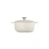Le Creuset Signature Roaster okrągła biała 20cm