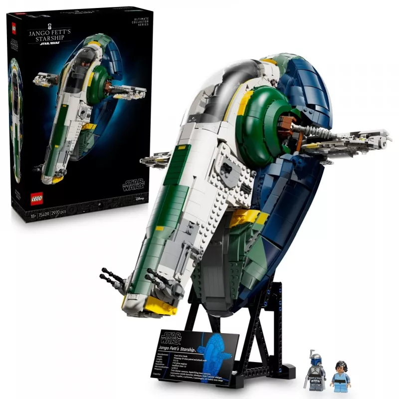 LEGO STAR WARS 75409 Statek kosmiczny klasy Firespray Jango Fetta