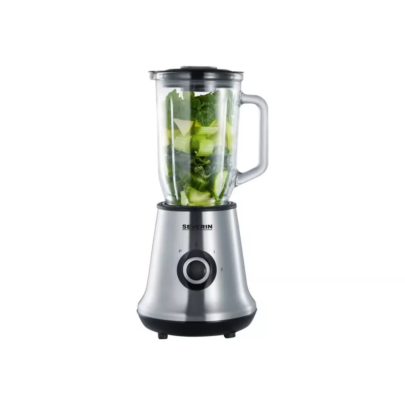Blender stołowy Severin SM 3734 Czarny - Stal nierdzewna 1l 500W Mikser (SM 3734)