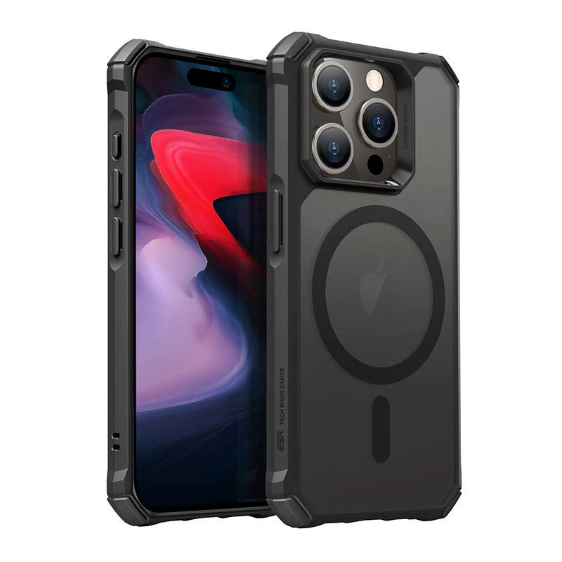 Etui ESR Air Armor do iPhone 15 Pro, Magsafe (czarny)