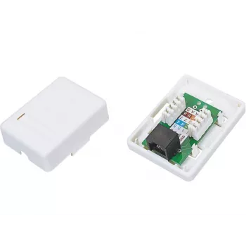 Alantec GN001 złącze przewodu RJ45 Biały