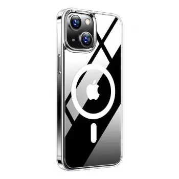 Torras Guardian Magnetic Series iPhone 15 Clear Diamond Clear ochronny futerał na telefon z mocowaniem magnetycznym