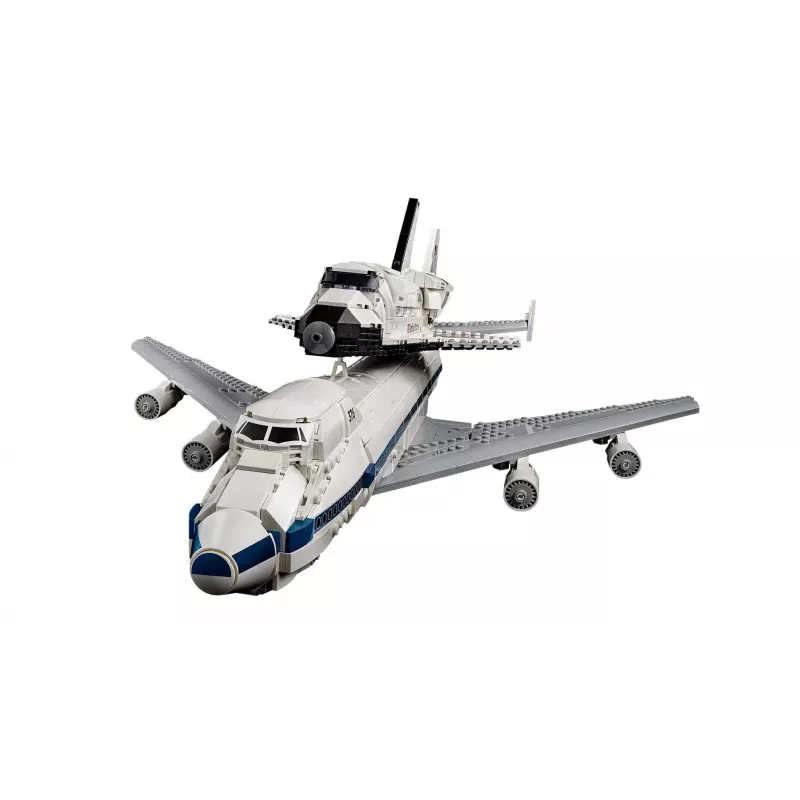 Zestaw konstrukcyjny LEGO Icons Shuttle Aircraft 10360 — 2417 elementów, model wystawowy 270 × 535 × 630 mm