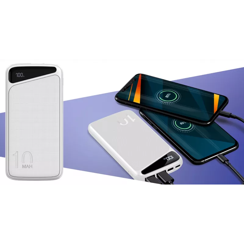 Przenośny powerbank Navitel PWR10 MX biały 10000 mAh