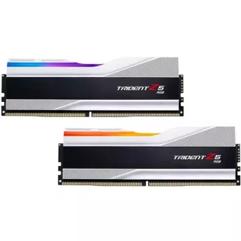DIMM 32 GB DDR5-6800 (2x 16 GB) Dual-Kit, Arbeitsspeicher silber, F5-6800J3445G16GX2-TZ5RS, Trident Z5 RGB, INTEL XMP