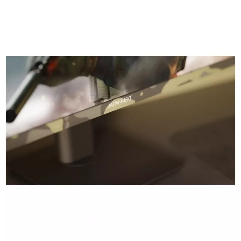 Monitor komputerowy JAPANNEXT JN-IPS238FHD200F-HSP-CAMO 61 cm (24 cale) 1920 x 1080 pikseli Full HD LCD Czarny