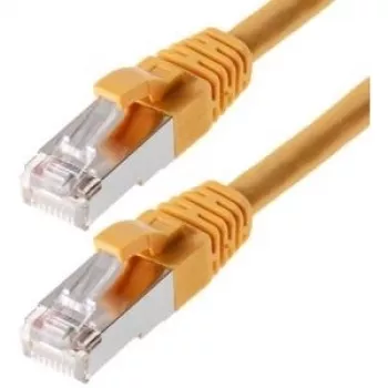 Kabel sieciowy Helos CAT6 S/FTP (PIMF) 3m Żółty