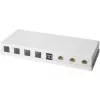 LOGILINK- Keystone puszka natynkowa 8 portów UTP, biała, nieobsadzona (NK4035)