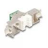 Moduł keystone DeLOCK 88116 płaski zielony RJ-45 10 szt.