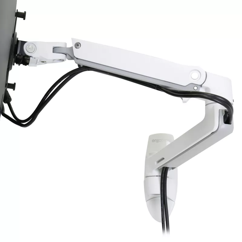 Ergotron LX Series Wall Monitor Arm biały 11.3 kg udźwig 20-34 cali