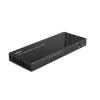 Lindy 4-portowy rozgałęźnik HDMI 8K60 z audio, HDMI, 4x HDMI, 3,5 mm, 7680 x 4320 pikseli, Czarny, Metal