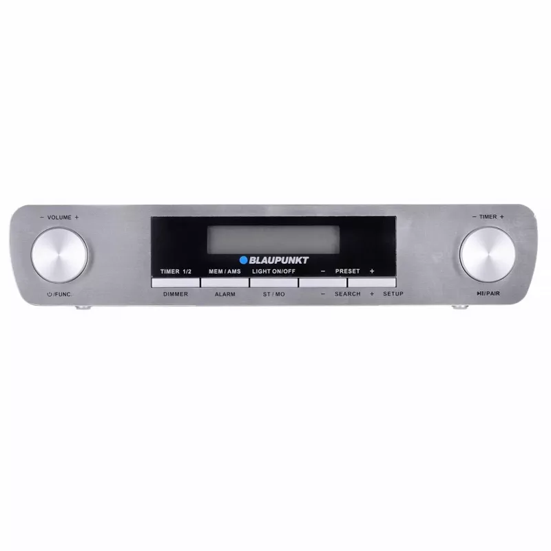 Radio kuchenne BLAUPUNKT KR14BT z Bluetooth, FM, wyświetlaczem LED, 2x0,8W, sieciowe/bateryjne, szare