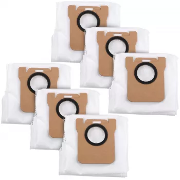 Zestaw worków do robotów sprzątających Xiaomi i Dreame, 6 sztuk, L10S Ultra, L10, L20, X10, X10+, X20+
