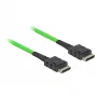 DeLOCK 85214 kabel SAS 1 m czarny SFF-8611 SFF-8611