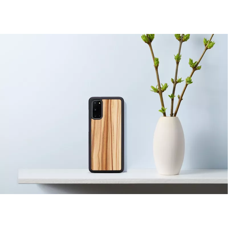 Etui na telefon man and wood Galaxy S20 cappuccino Czarny — ochronne etui do smartfona Samsung Galaxy S20