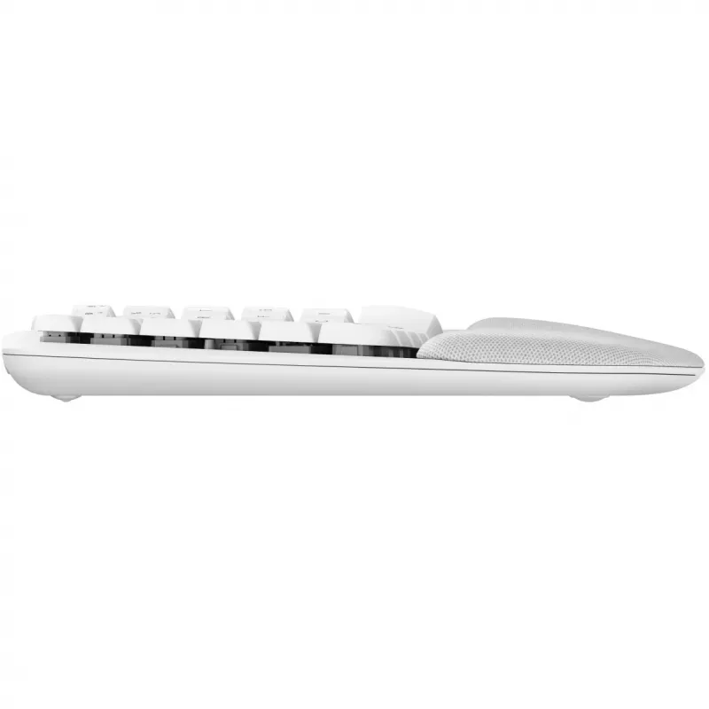 Klawiatura Logitech Wave Keys dla Mac QWERTZ Niemiecka Biała