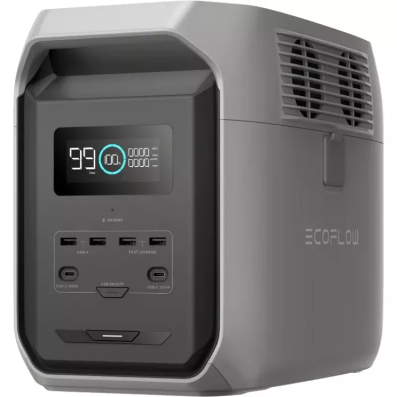 EcoFlow DELTA 3 1500 przenośna stacja zasilania litowo-żelazowo-fosforanowa (LiFePO4) 1800 W 16,5 kg
