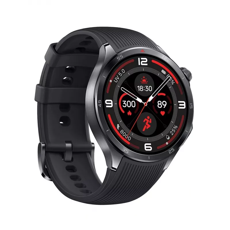 OnePlus Watch 3 Obsidian Titanium smartwatch, 1,5 cala AMOLED, GPS