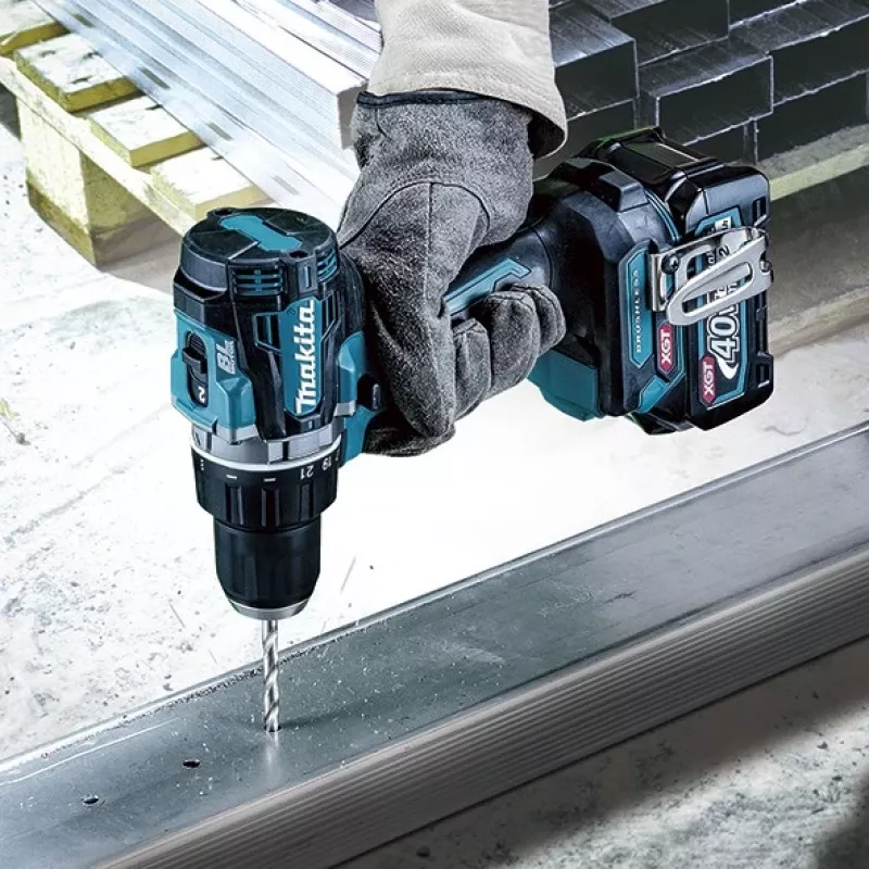 Makita DF002GZ - Wiertarko-wkrętarka - Akumulatorowa - 2 prędkości - Klucz uchwytu 13 mm - 64 N·m - 164 mm - Bez akumulatora - 40 V (DF002GZ)