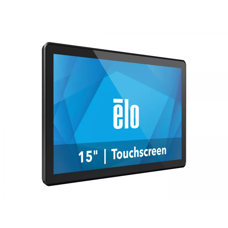 Elo Touch Solutions Open-Frame (seria 90L/63L/64L), 39,6 cm (15,6''), projekcyjna pojemnościowa, 10 TP, Full HD, USB, USB-C, zestaw (USB), czarny monitor dotykowy (open-frame, 16:9), przekątna wyświetlacza