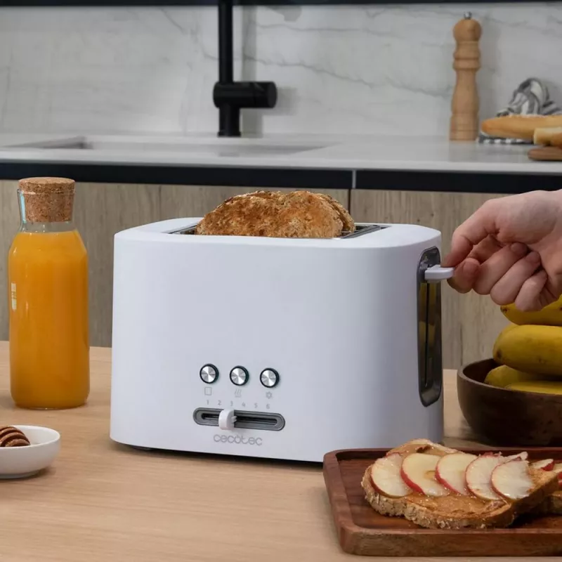 Toster Toast&Taste 9000 Double Biały (Biały, 980 W, na 2 kromki)