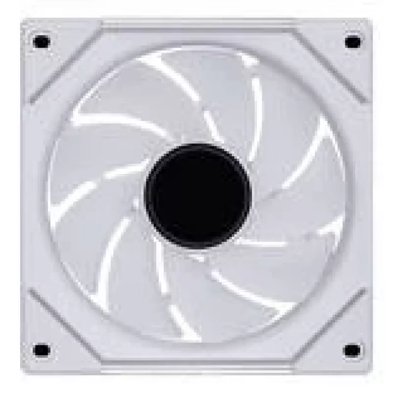 Wentylator obudowy komputera Lian Li Uni Fan 12RSLIN3W 120 mm biały, 12 V, 0,2–2100 obr./min, 2,66 mmH2O, FDB