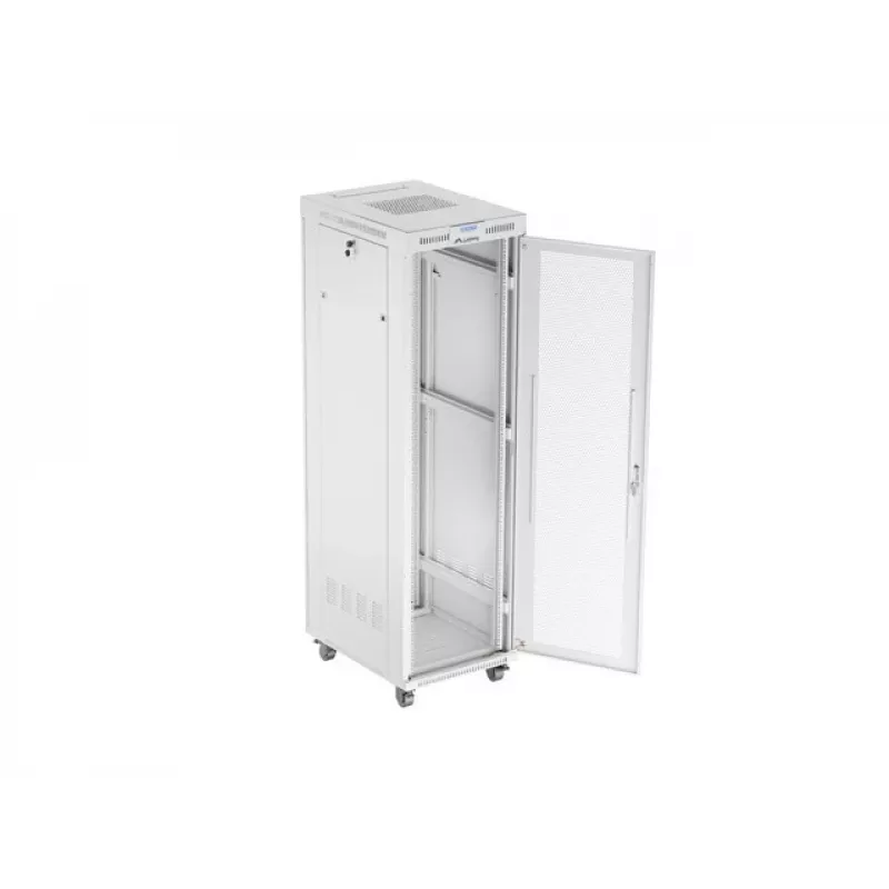 Szafa rack LANBERG FF01-6842-23SL 42U 600x800 mm siatkowe drzwi przednie i tylne