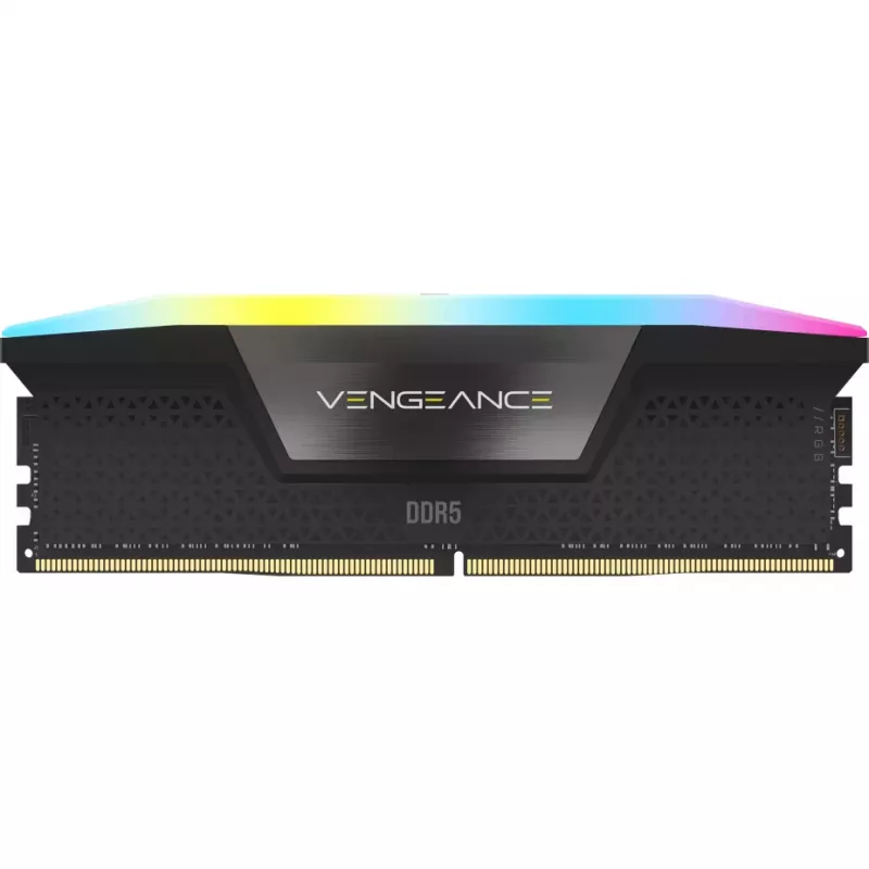 Corsair RAM Vengeance RGB 96 GB (2x 48 GB Kit) DDR5 7200 DIMM CL40 (CMH96GX5M2B7200C40)