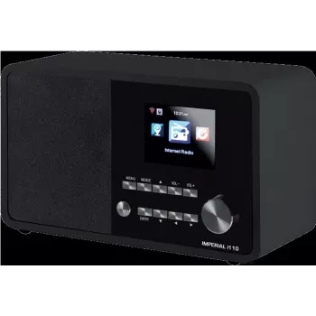 DABMAN i110 WLAN-Internet-Radio + Media-Player-Funktion, czarny