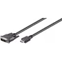 Goobay | Kabel DVI-D/HDMI, niklowany | 50580 | DVI-D męski Single-Link (18+1 pin) | HDMI męski (typ A) | 2 m