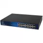 ALLNET 18-portowy Gigabitowy przełącznik PoE ALL-SG8018P — 16 portów PoE + 2 uplink, Gigabit Ethernet