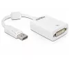 Kabel przejściówka wideo DeLOCK 61765 DisplayPort do DVI-I 0,125 m